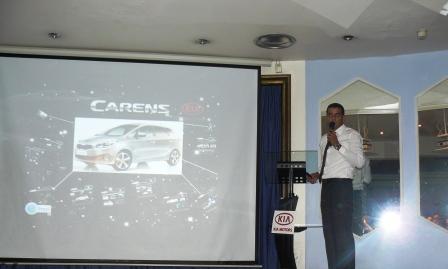 Lancement du nouveau carens