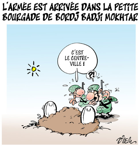 L&rsquo;armée est arrivée dans la petite bourgade de Bordj Badji Mokhtar