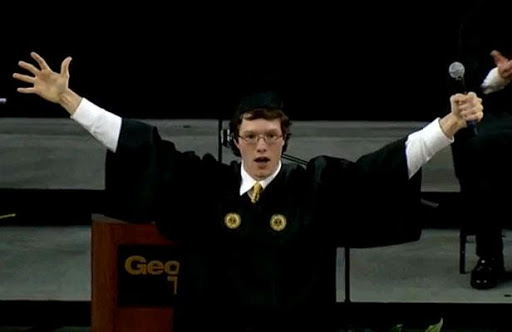 Le discours fou d&rsquo;un étudiant américain