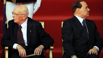 Le président italien Napolitano ne graciera pas Berlusconi