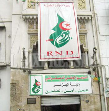 Le RND prépare neuf congrès régionaux en Novembre,Bensalah veut contrer la menace de déstabilisation