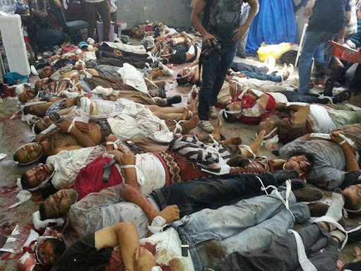 l’Egypte replonge dans la violence, dispersion meurtrière des pro-morsi, au moins 124 tués