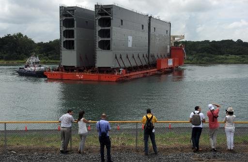 L&rsquo;élargissement du canal de Panama dans sa dernière phase