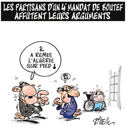 Les partisans d&rsquo;un 4e mandat de Bouteflika affutent leurs arguments