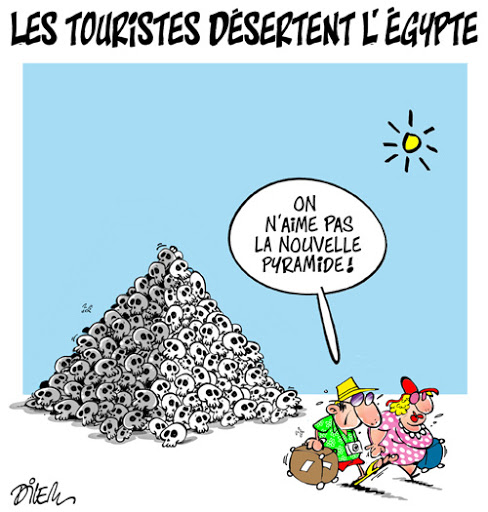 Les touristes désertent l&rsquo;Egypte