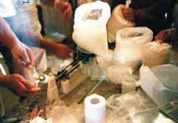 Maghnia : Saisie de 250 g de cocaïne