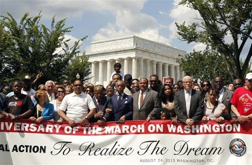 Marche pour les 50 ans du discours de Martin Luther King