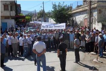 Mobilisation contre le terrorisme,Des milliers de citoyens ont marché à Azeffoun
