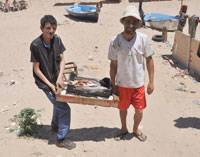 Oran / Ramadan-loisir ,Les plages rocheuses pour les pêcheurs