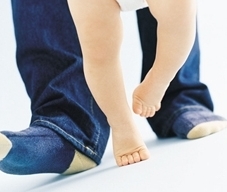 Premiers pas d’un enfant