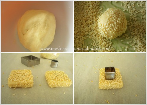 Sablés aux graines de sésame (sans oeufs