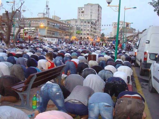 Vidéo du Iftar collectif à Tizi Ouzou sur Ennahar tv