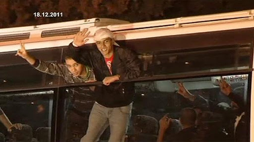 Video :Libération de prisonniers palestiniens avant la reprise des négociati