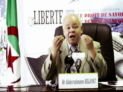 Abderrahmane Belayat, hier, au forum de “Liberté” “La chkara a fragilisé le FLN”