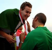 (Athlétisme-400m haies) : l’Algérien Abdelmalik Lahoulou en or