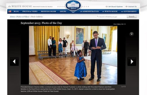 Barack Obama signe le mot d’absence à l’école d’une fillette de 5 ans