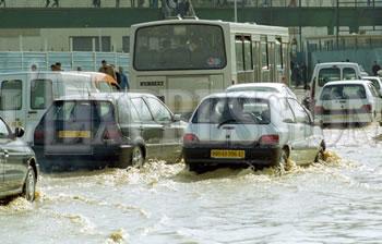 Des habitants manifestent à Béjaïa, les pluies de la colère