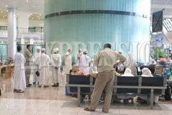 En raison du syndrome coronavirus, Des masques pour les hadjis