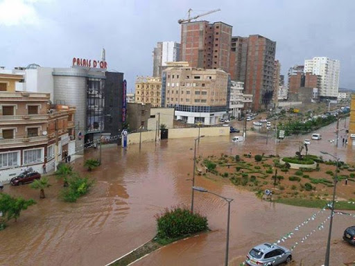 Intempéries,Oran sous l&rsquo;eau