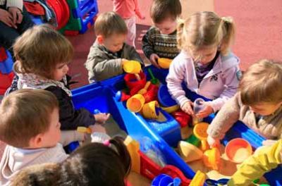 Je mets mon bébé à la crèche