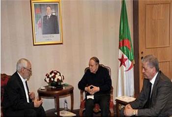 Le président reprend ses activités,Bouteflika reçoit Rached Ghannouchi