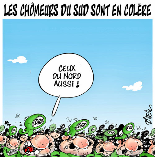 Les chômeurs du sud sont en colère