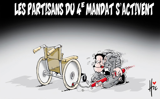 Les partisans du 4éme mandat d&rsquo;activent