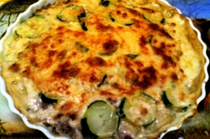 Moussaka aux courgettes