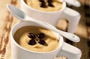 Mousse glacée au café