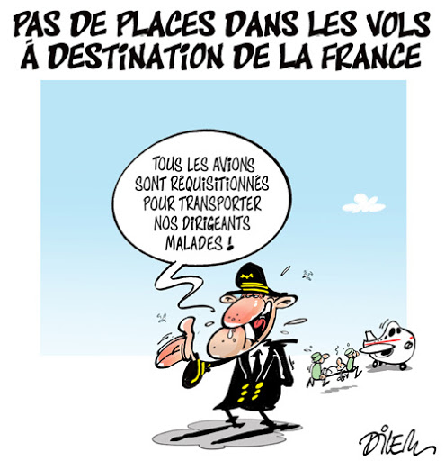 Pas de places dans les vols à destination de la France