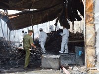 Selon Un rapport de la police et de la gendarmerie sur les incendies dans les usines, Le non-respect des normes de sécurité en question