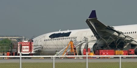 Sortie de piste d&rsquo;un Airbus à l&rsquo;aéroport de Bangkok