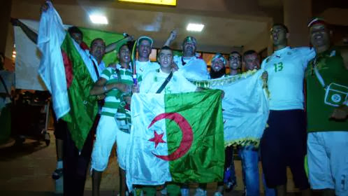 1 100 supporters ont pris le départ ce matin, Inch’Allah ya Rabi…