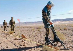 4.806 mines datant de l’époque coloniale détruites en septembre 2013