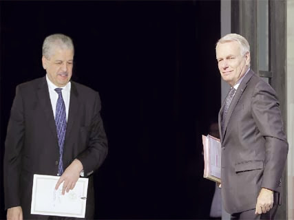 Annoncé à l’issue de la visite de Jean-Pierre Raffarin, Un sommet Sellal-Ayrault en décembre à Alger