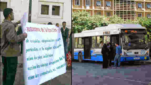 Education, transports et autres secteurs, Turbulences dans le front social