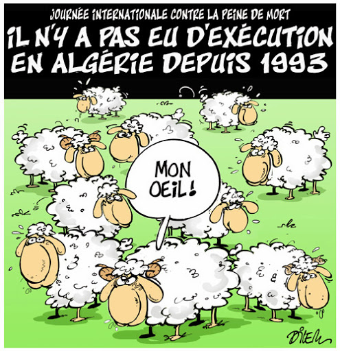 Journée internationale contre la peine de mort, il n&rsquo;y a pas eu d&rsquo;exécution en Algérie depuis 1993