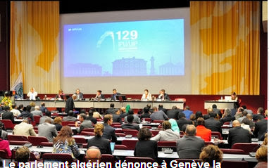 Le parlement algérien dénonce à Genève la détention et l’utilisation de l’arme chimique par quelque partie que ce soit