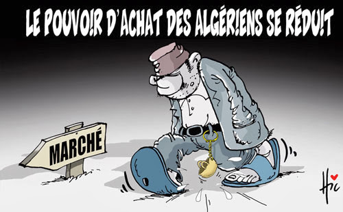 Le pouvoir d&rsquo;achat des algériens se réduit
