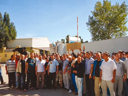 Les employés de SBC (SETIFIS BOTTLING COMPANY) en grève, Les travailleurs exigent le départ du gérant