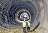 Métro d’Alger, Inauguration d’un tunnel de 800 m