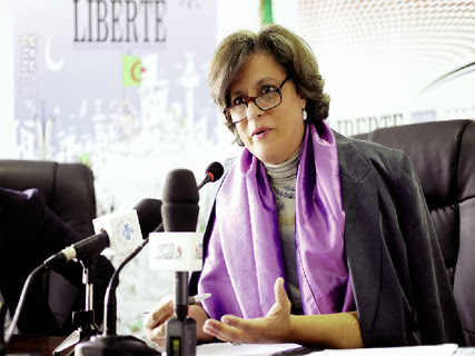 Mme Cristina Amaral, coordinatrice des Nations Unies en Algérie, hier, au Forum de “Liberté” “Le développement ne s’importe pas”