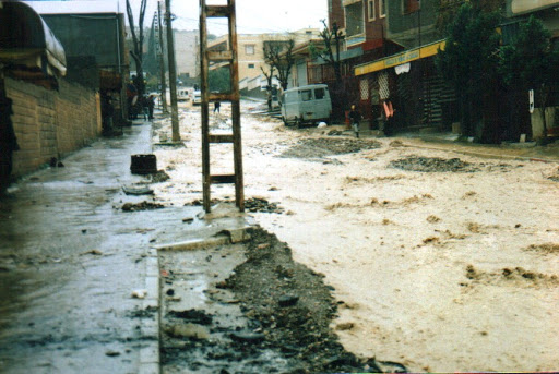 OUM EL-BOUAGHI, Des pluies torrentielles isolent la localité de Ksar Sbahi