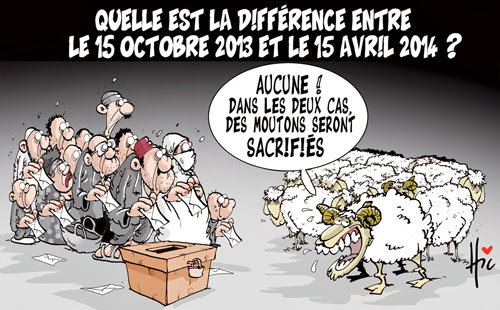 Quelle est la différence entre le 15 Octobre 2013 et le 15 Avril 2014 ?