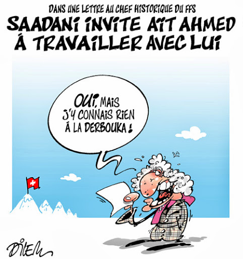 Saadani invite Aït Ahmed à travailler avec lui