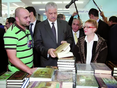 Salon international du livre d’alger, Sellal inaugure la 18e édition