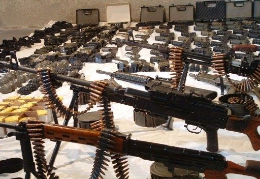 Un important lot d’armes de guerre saisi par l’ANP