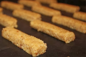 Bâtonnets aux noisettes