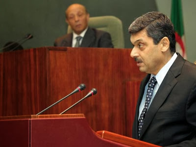 Djoudi en marge de la présentation du plf 2014 au conseil de la nation, La première loi de finances nouvelle version en 2015