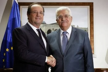 En visite dans les territoires Palestiniens, Hollande durcit le ton sur la colonisation